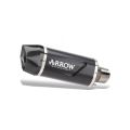 Silencieux Arrow Indy Race Evo embout carbone pour Honda 750 Transalp 23-26 1