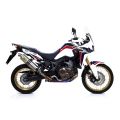 Silencieux Arrow Race-Tech embout acier pour Honda CRF1000L Africa Twin 16-19 1