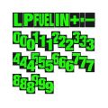 Numéros pour tableau de panneautage GRP XL 0