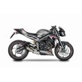 Demi ligne Spark titane Moto GP catalysée pour Triumph Street Triple 765 R/RS/S 20-22 3