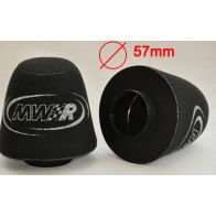 Filtre a air MWR conique universel diamètre 57mm