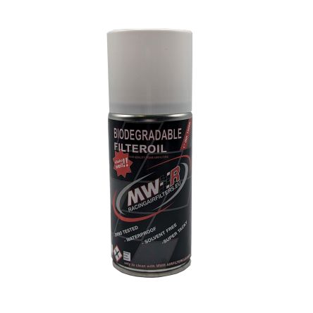 Aérosol biodégradable MWR 150ml pour filtre à air