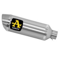Silencieux Arrow Thunder embout acier pour Honda CB650R/CBR650R 19-23