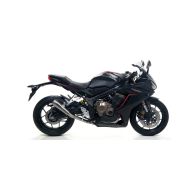 Silencieux Arrow Pro-Race embout titane pour Honda CB650R/CBR650R 19-23