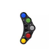 Commodo gauche racing Jetprime pour BMW S1000R 13-24/S1000RR 15-18