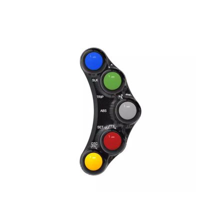 Commodo gauche racing Jetprime pour BMW S1000RR 09-14/HP4 13-15