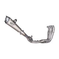 Ligne d'echappement Spark titane Konix Evo pour BMW S1000RR 19-23