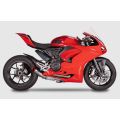 Demi ligne d'échappement Spark titane pour Panigale V2 21-24 0
