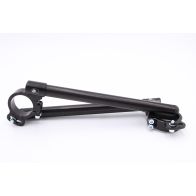 Demi-guidon racing PP Tuning 45mm réhaussé pour Kawasaki ZX-4R 23-26