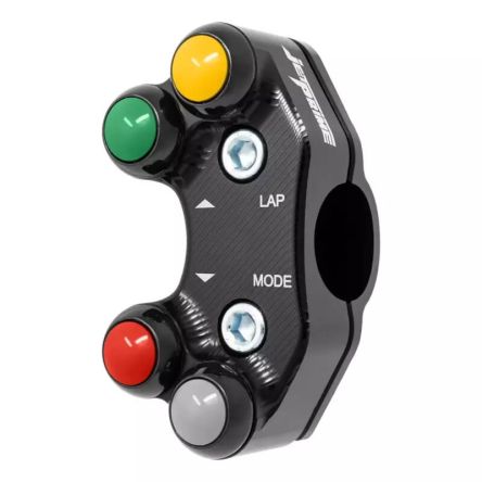 Commodo gauche racing Jetprime pour Honda CBR600RR 24-26