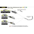 Silencieux racing Arrow Sonora pour Honda CRF1000L Africa Twin 16-19 1
