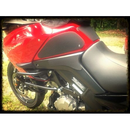 Grip de réservoir Techspec pour Suzuki DL650 V-Strom 03-11 / DL1000 V-Strom 02-13