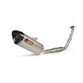 Ligne complète Akrapovic homologuée pour Yamaha YZF-R125/MT-125 21-25 2