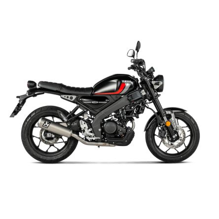 Ligne complète Akrapovic homologuée pour Yamaha XSR125 21-25