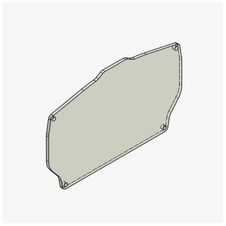 Ecran de protection de rechange Bonamici pour protection de compteur Ducati Panigale V2