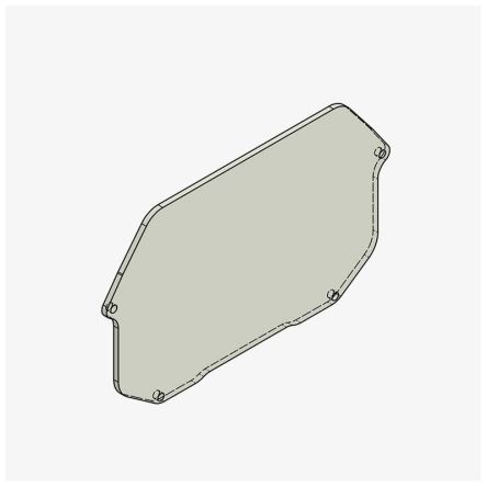 Ecran de protection de rechange Bonamici pour protection de compteur Yamaha R7 21-25