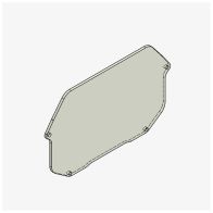 Ecran de protection de rechange Bonamici pour protection de compteur Yamaha R7 21-25
