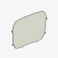 Ecran de protection de rechange Bonamici pour protection de compteur Ducati Streetfighter V4 20-24 0