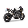 Ligne 3/4 Spark titane Dyno pour Triumph Speed Triple 1200 RR/RS 21-24 2