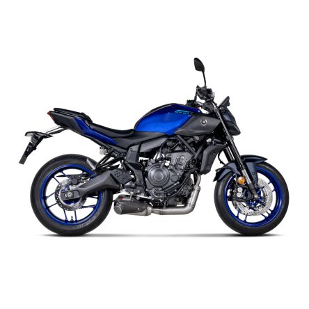 Ligne complète Akrapovic homologuée pour Yamaha MT-07 21-26/Tracer 7 20-25