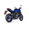 Ligne complète Akrapovic homologuée pour Yamaha MT-07 21-26/Tracer 7 20-25 1