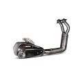 Ligne complète Akrapovic homologuée pour Yamaha MT-07 21-26/Tracer 7 20-25 2
