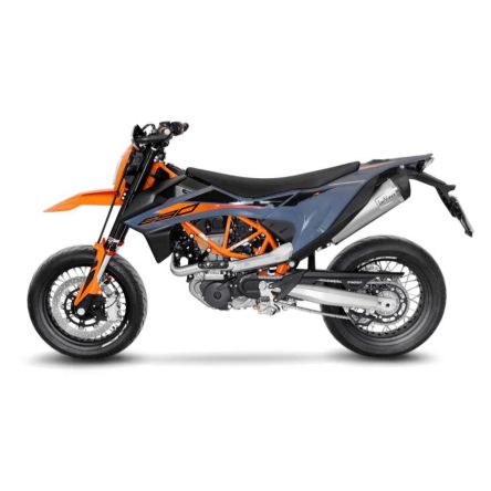 Ligne complète catalysée Leovince LV One Evo pour KTM 690 SMC/690 Enduro 21-24