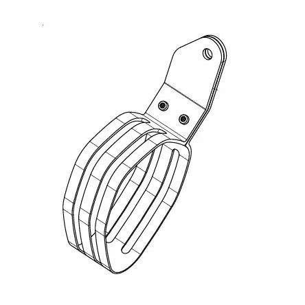 Collier d'échappement carbone Akrapovic P-MCTR32