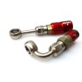 Raccord banjo inox pour coupleur de frein rapide 1/4 de tours 1