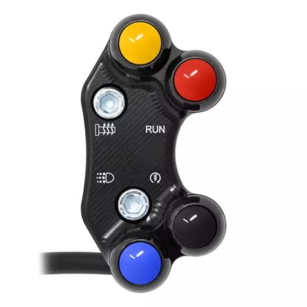 Commodo droit racing Jetprime pour Ducati Panigale V2 25-26 /Streetfighter V2 25-26 (maître-cylindre Brembo)