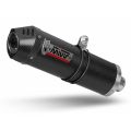 Silencieux Mivv Oval embout carbone pour BMW R1250GS/R1250GS Adventure 19-23 2