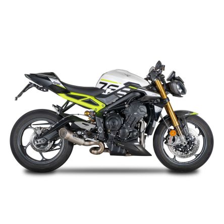 Demi ligne Spark titane Grid-O pour Triumph Street Triple 765 R/RS/S 17-22