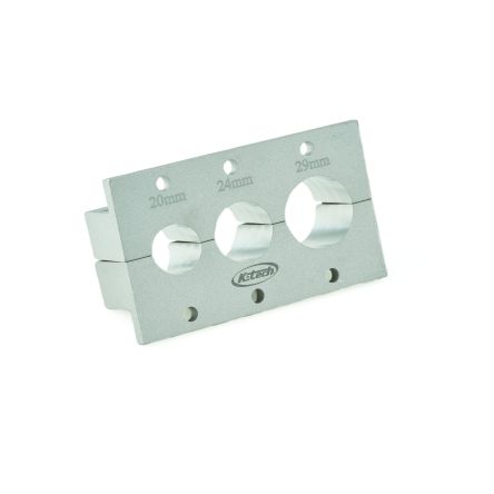 Étaux K-Tech pour tubes de fourche avant 20 mm/24 mm/29mm 113-075-100