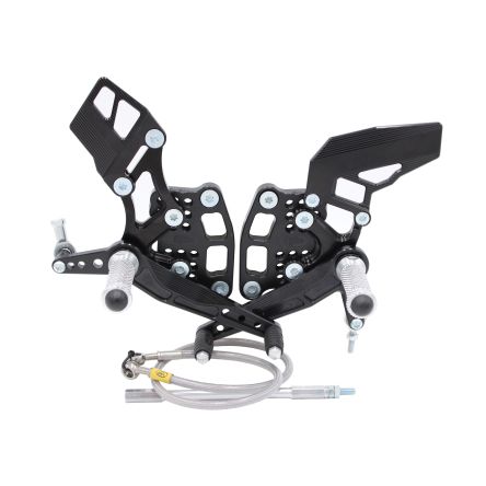 Commandes reculées PP Tuning Kawasaki Z1000/SX 10-17