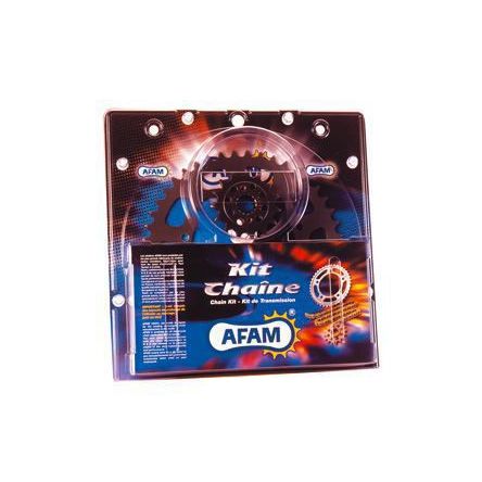 Kit chaine Afam 520 alu pour Kawasaki Z1000 03-06