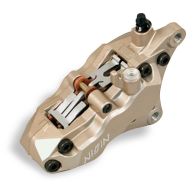 Etrier de frein avant droit or Nissin 6 pistons entraxe 90mm