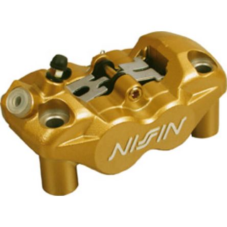 Etrier de frein avant droit or Nissin 4 pistons entraxe 108mm