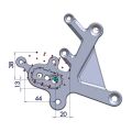 Commandes reculées PP Tuning Pure Concept CFMoto 675 SR-R 24-25 11