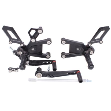 Commandes reculées PP Tuning Pure Concept Triumph Daytona 660 24-25