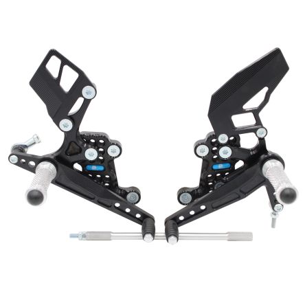 Commandes reculées PP Tuning Triumph 1050 Speed Triple 09-10