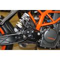 Commandes reculées PP Tuning KTM 125 Duke 11-16 / 200 Duke 12-14 / 390 Duke 13-16 1