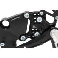 Commandes reculées PP Tuning KTM 125 Duke 11-16 / 200 Duke 12-14 / 390 Duke 13-16 3