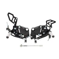 Commandes reculées PP Tuning KTM 125 Duke 11-16 / 200 Duke 12-14 / 390 Duke 13-16