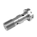 Vis double banjo acier inoxydable percée M10X125 0