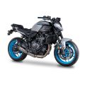 Ligne complète homologuée Spark inox basse Grid-O pour Yamaha R7/MT-07 21-26 1