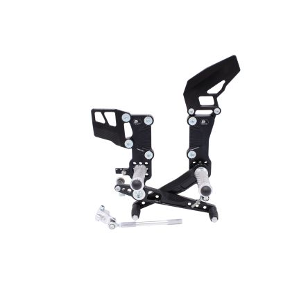 Commandes reculées PP Tuning Triumph 1050 Speed Triple 16-19