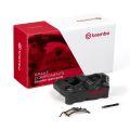 Etrier Brembo Hypure gauche 100mm Noir/Rouge 0