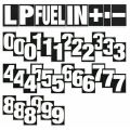 Numéros pour tableau de panneautage GRP 2