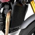 Grille de protection de radiateur aluminium noir R&G Triumph Scrambler 400X/Speed 400 24-25 3