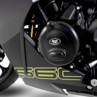 Protection de carter gauche R&G pour Triumph 660 Daytona 24-25